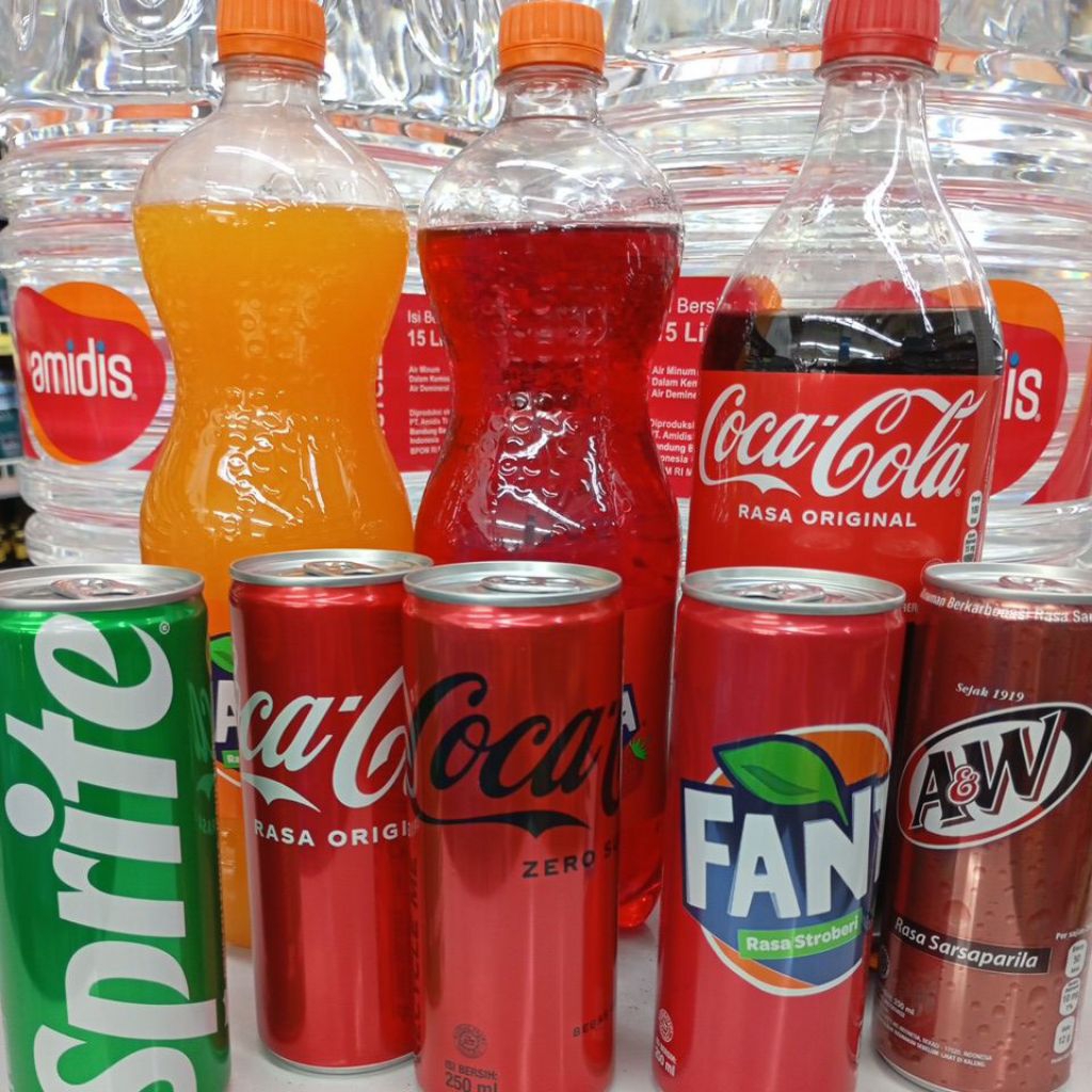 

Coca-Cola Fanta Sprite A&W