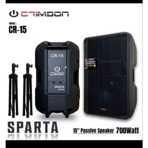 SPEAKER PASIF CRIMSON CR 15 PASIF SPARTA