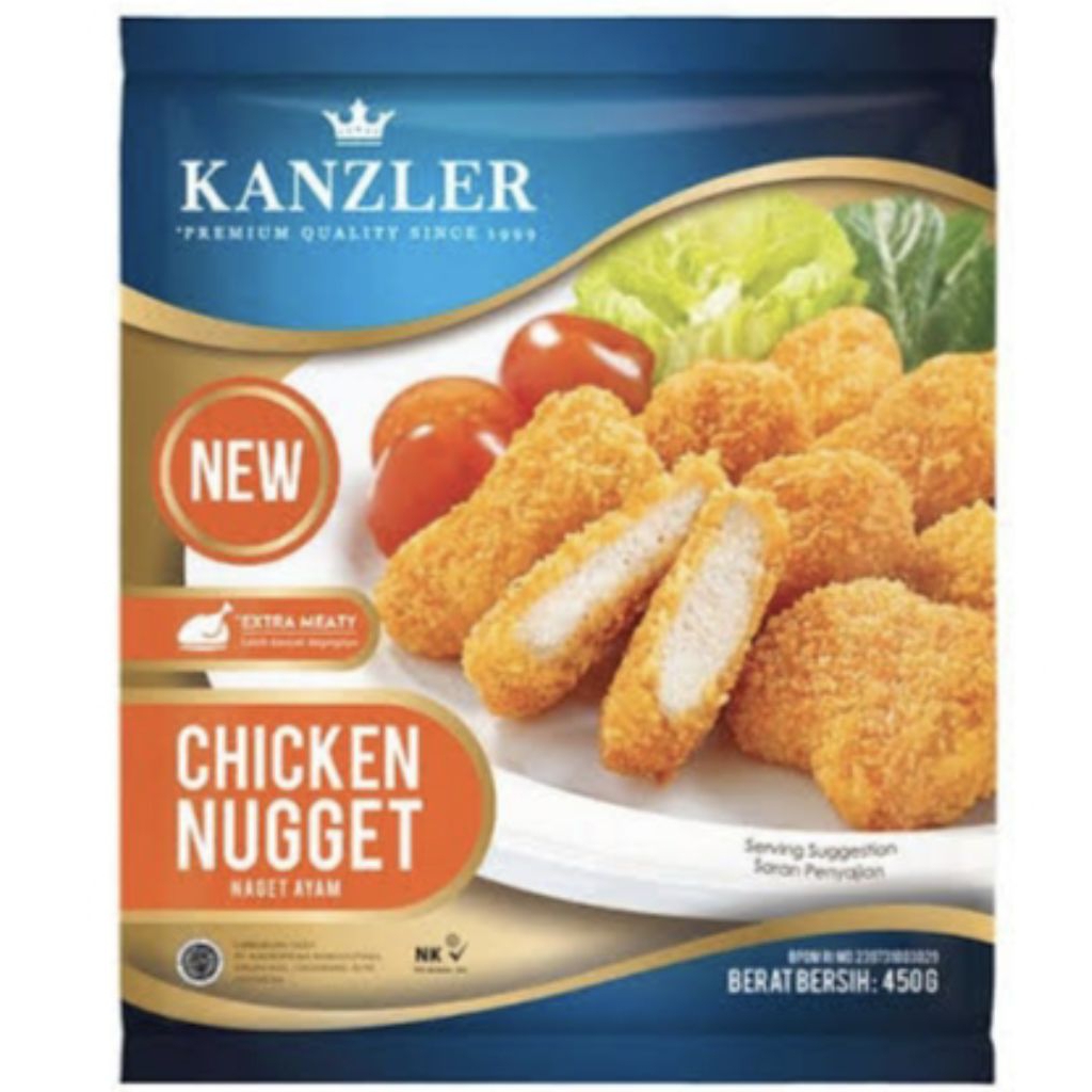 

Kanzler Chicken Nugget Original 450gr