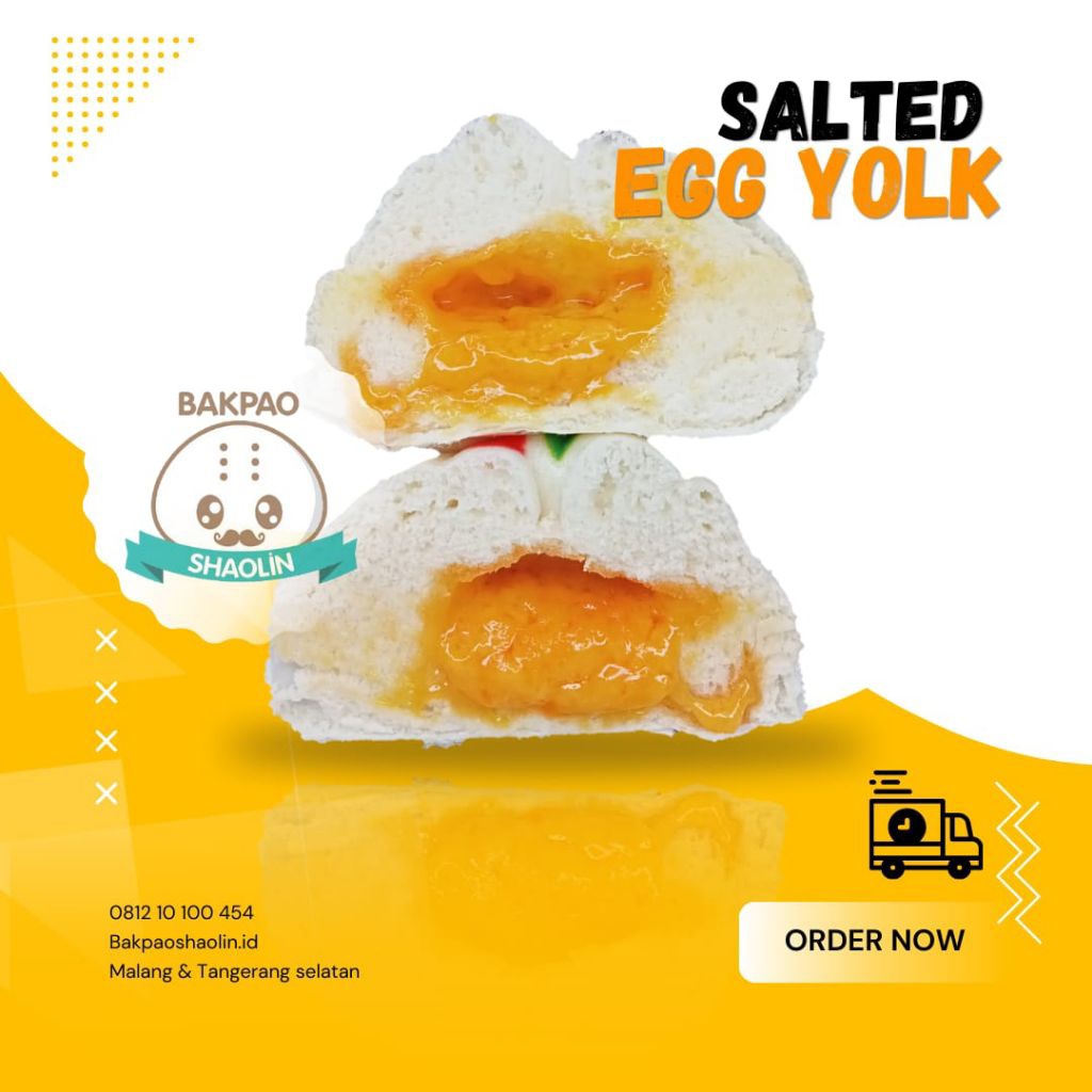 

Bakpao Shaolin Telur Asin