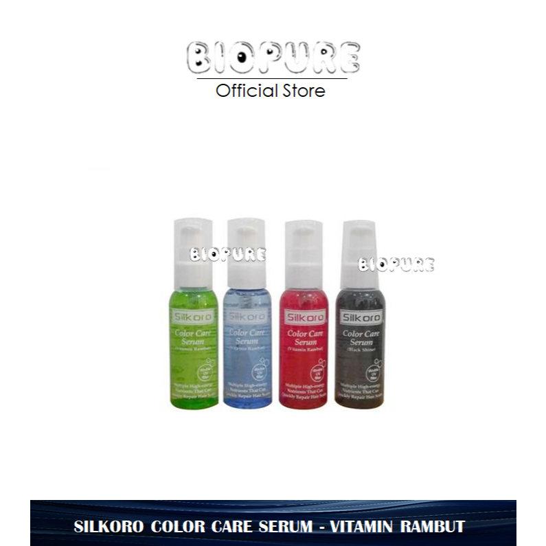 SILKORO COLOR CARE SERUM - VITAMIN RAMBUT SILKORO 80ML BPOM - SILKORO