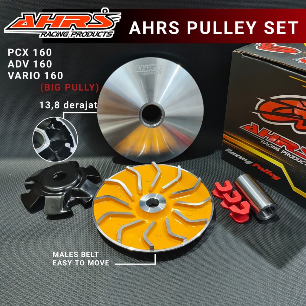 SET PULLY KAWAHARA RACING ORIGINAL PULLY VARIO 125 VARIO 150 VARIO TACHNO VARIO NEW ADV 150/160 PCX1
