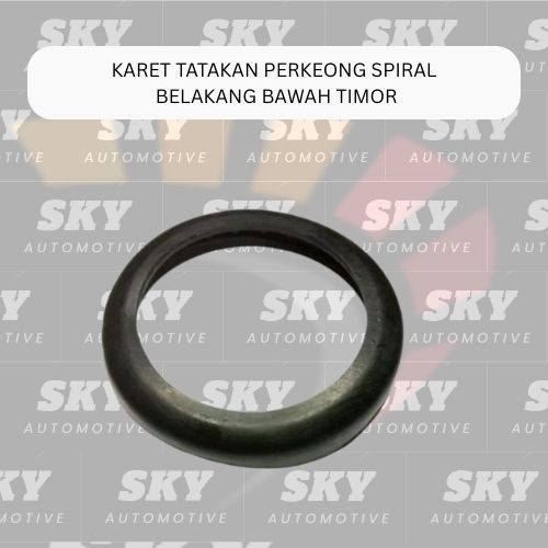Karet Perkeong Spiral Belakang Bawah Timor Tahan Lama Presisi Sparepart Mobil