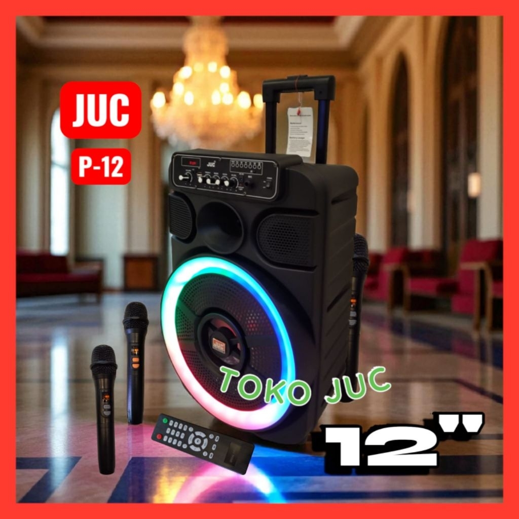 Speaker Karaoke 12 inch Speaker JUC 12" P-12 Speaker Bluetooth