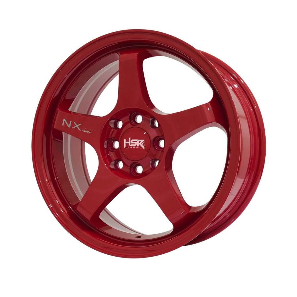 VELG RACING LIMITED EDITION HSR KAILOLO R16 PCD 4X100/114,3 MERAH JAZZ YARIS BRIO AVEGA AVANZA XENIA