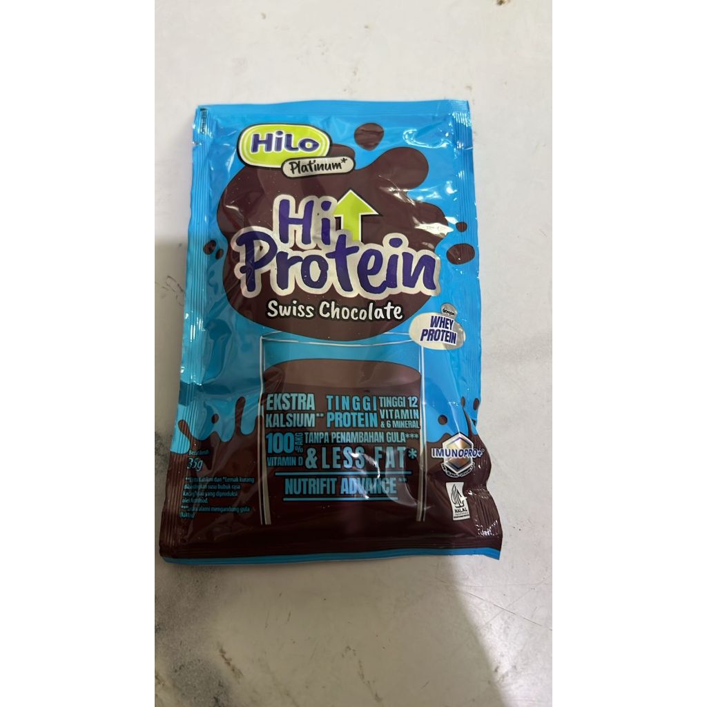

HiLo Platinum Swiss Chocolate Sachet - Susu Tinggi Kalsium