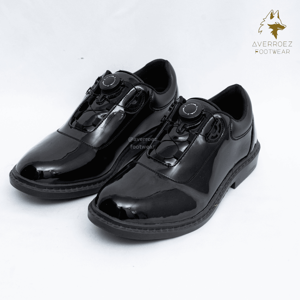 SEPATU PDH TALI PUTAR TNI POLRI SECURITY TERBARU AVERROEZ