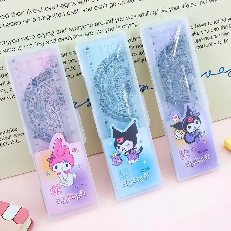 

Set Penggaris Busur Derajat 4in1 Lengkap Sanrio