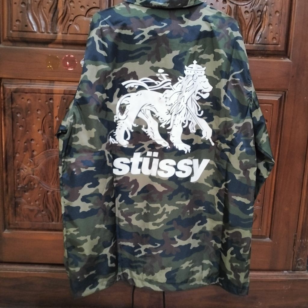 Stussy Work Jacket Lion Camo (BNWT)
