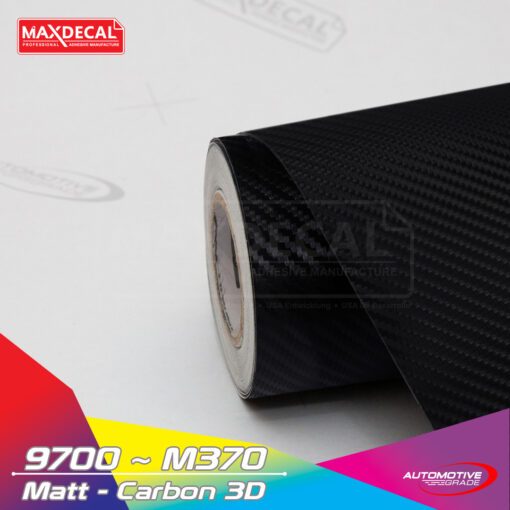 skotlet sticker maxdecal carbon hitam doff M370 permeter