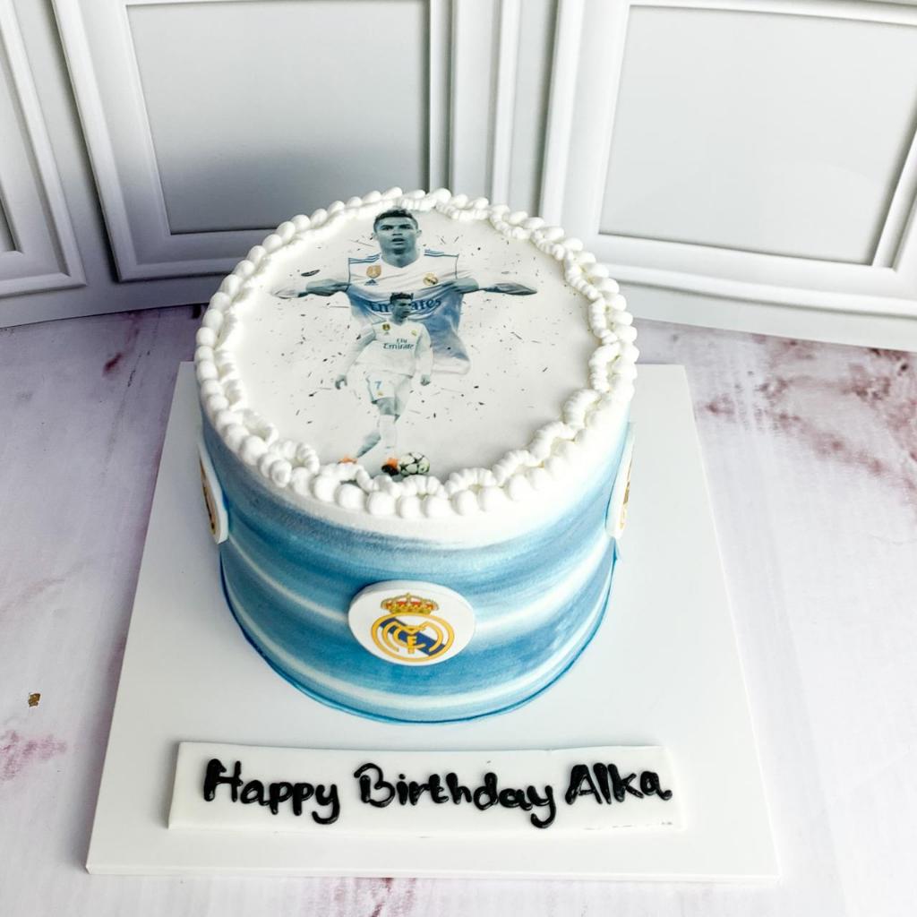 

Kue Ulang Tahun/Birthday Cake/Kue Ultah Tema Real Madrid/Kue Birthday jakarta