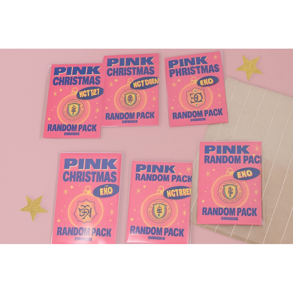 Pink Christmas Random Pack Kpop