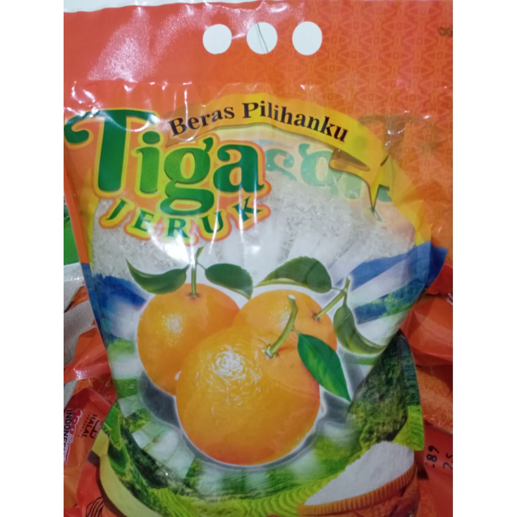 

Beras Pulen tiga jeruk