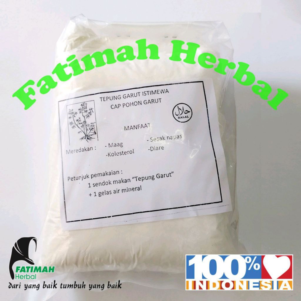 Tepung Pati Garut - 500 gram