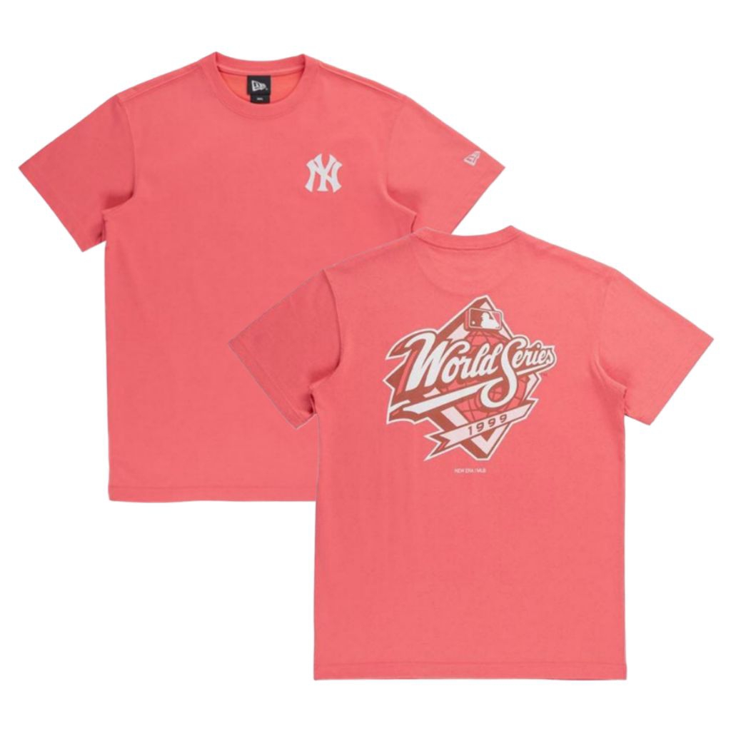 T-Shirt New Era Cap New York Yankees Catchers Coral Original