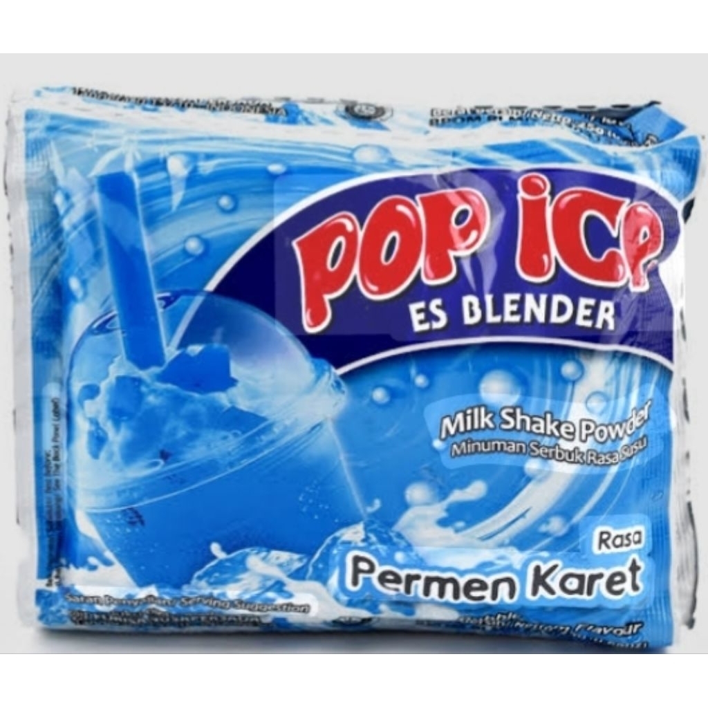 

Pop Ice Drink Blender rasa Permen Karet isi 10 sachet x25 gr