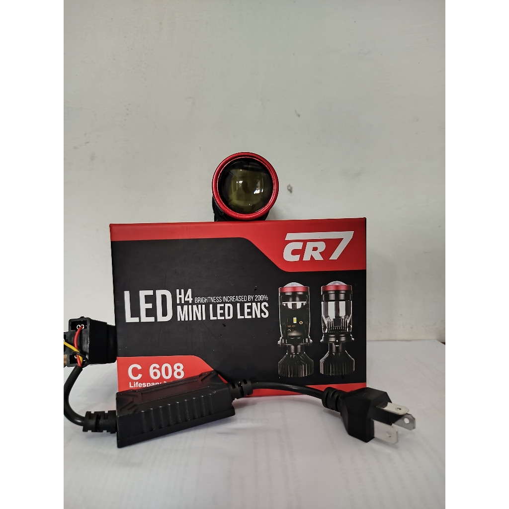 LAMPU UTAMA H4 CR7 C608 LED