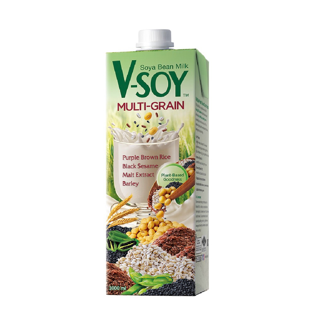 

V-soy Multigrain Soymilk Uht 1L