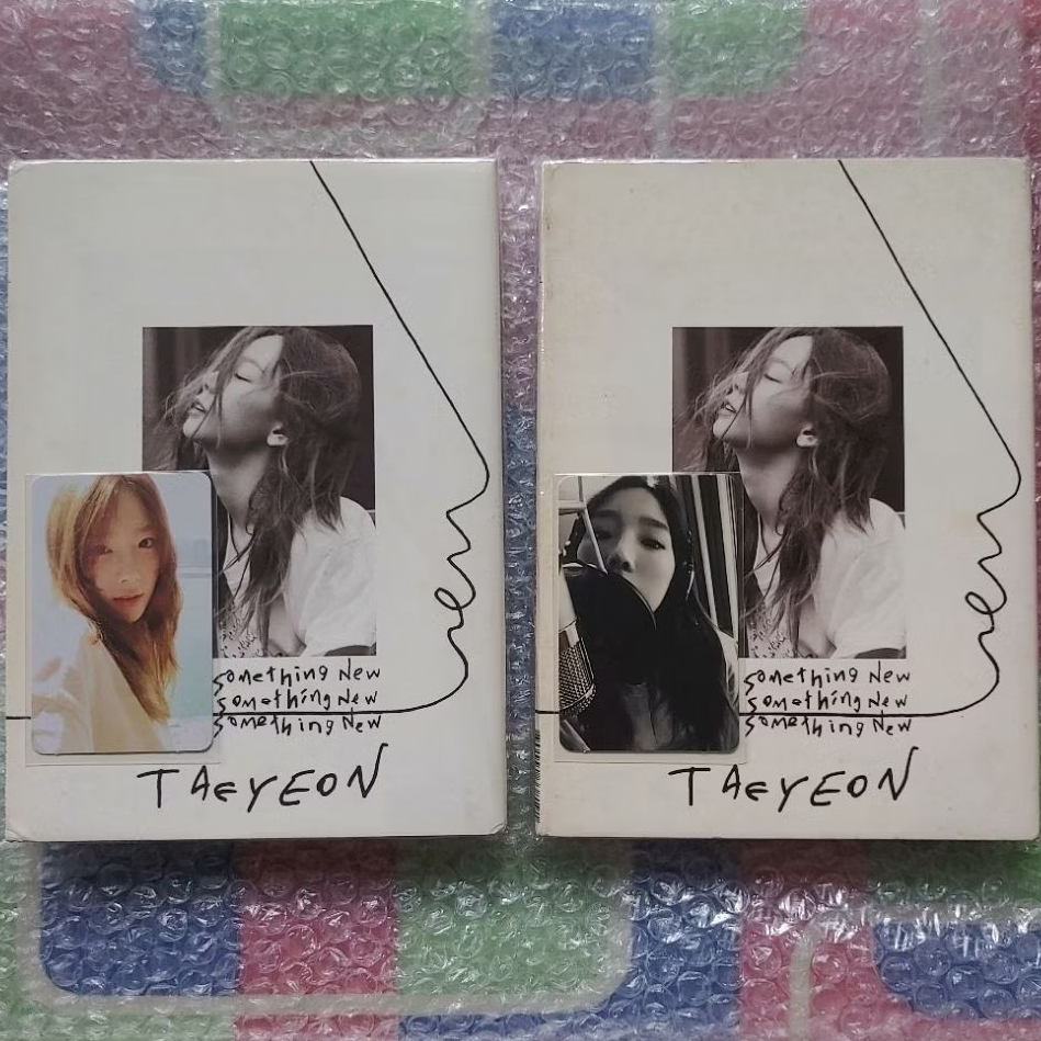[READY STOCK] Official Taeyeon Mini Album "Something New" (Defect) with pc