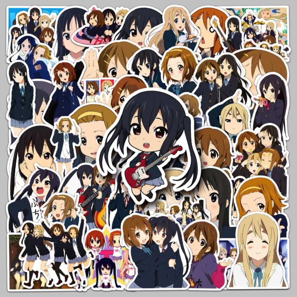 

[50 Pcs] DECO STICKER | STICKER DIY | JURNAL AESTHETIC [DS-182] ANIME Animasi Karakter Cartoon Sticker Koper, HP Laptop Tumbler Komputer