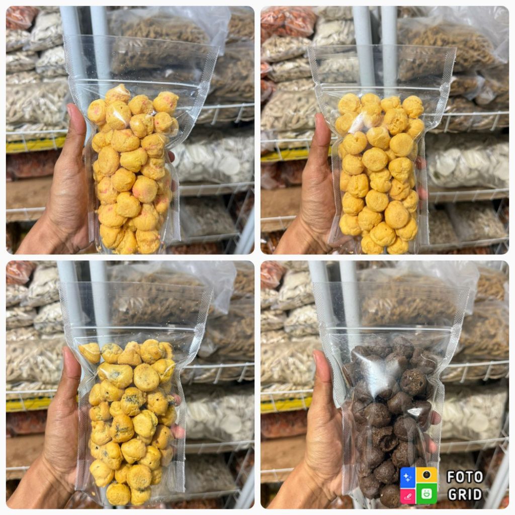 

Soes Mini 150gram | Coklat - Double Choco - Choco Vanilla - Vanilla - Sttawberry