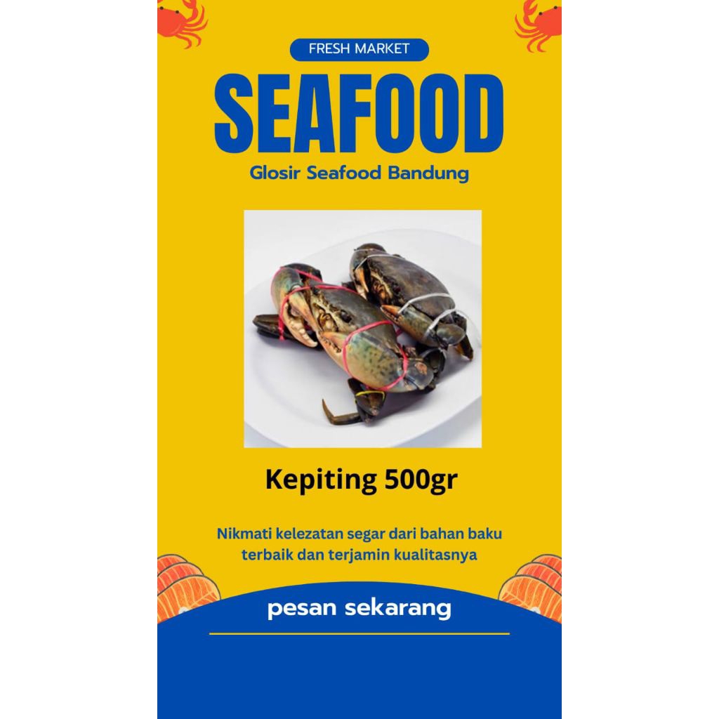 

KEPITING 500grm