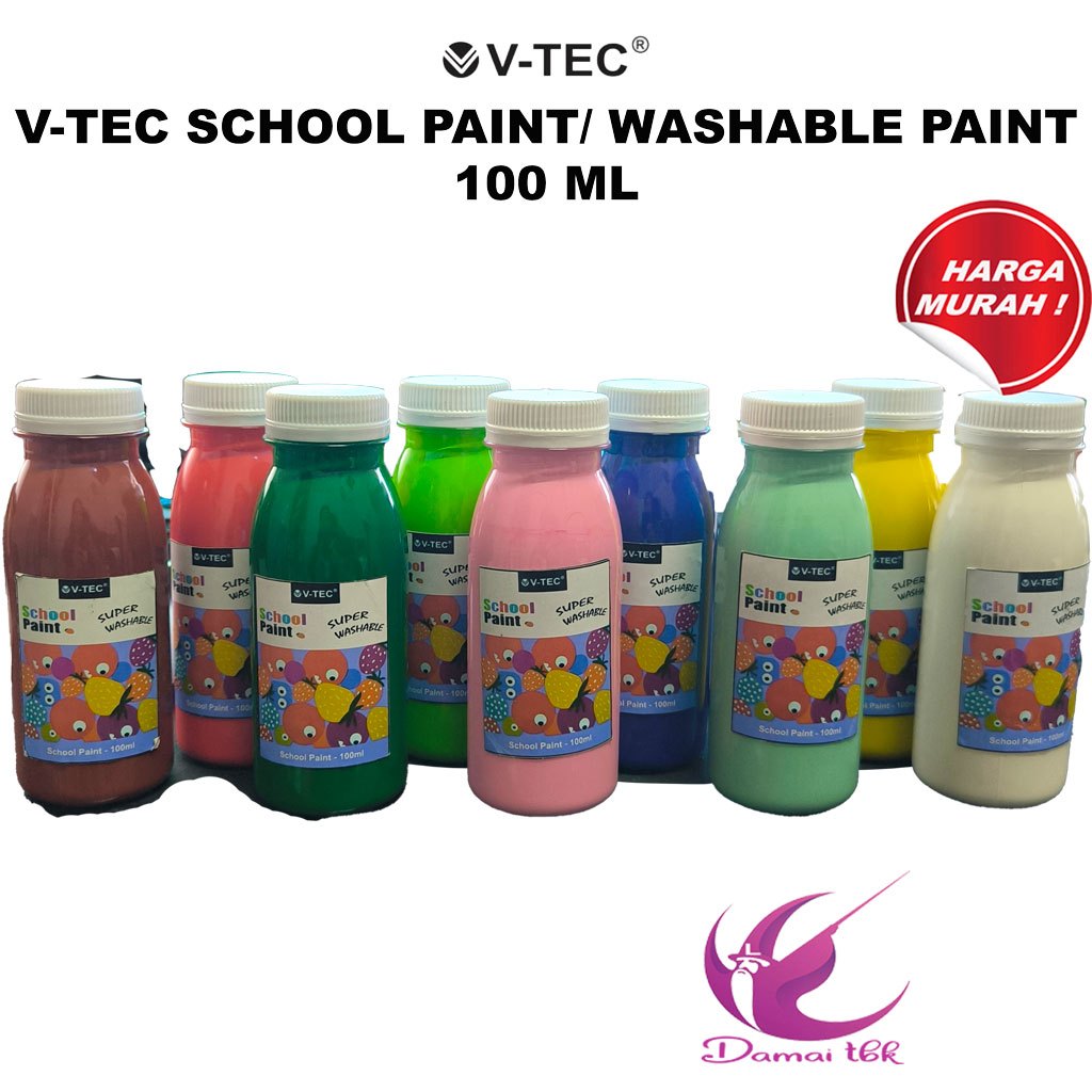

V-tec School Paint / Washable Paint 100ml