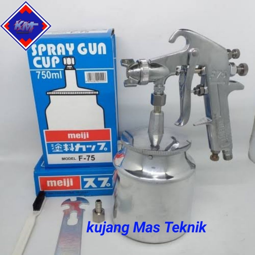 Meiji F75 Tabung Bawah Spray Gun Meiji F75 Tabung Bawah Spet Meiji F75