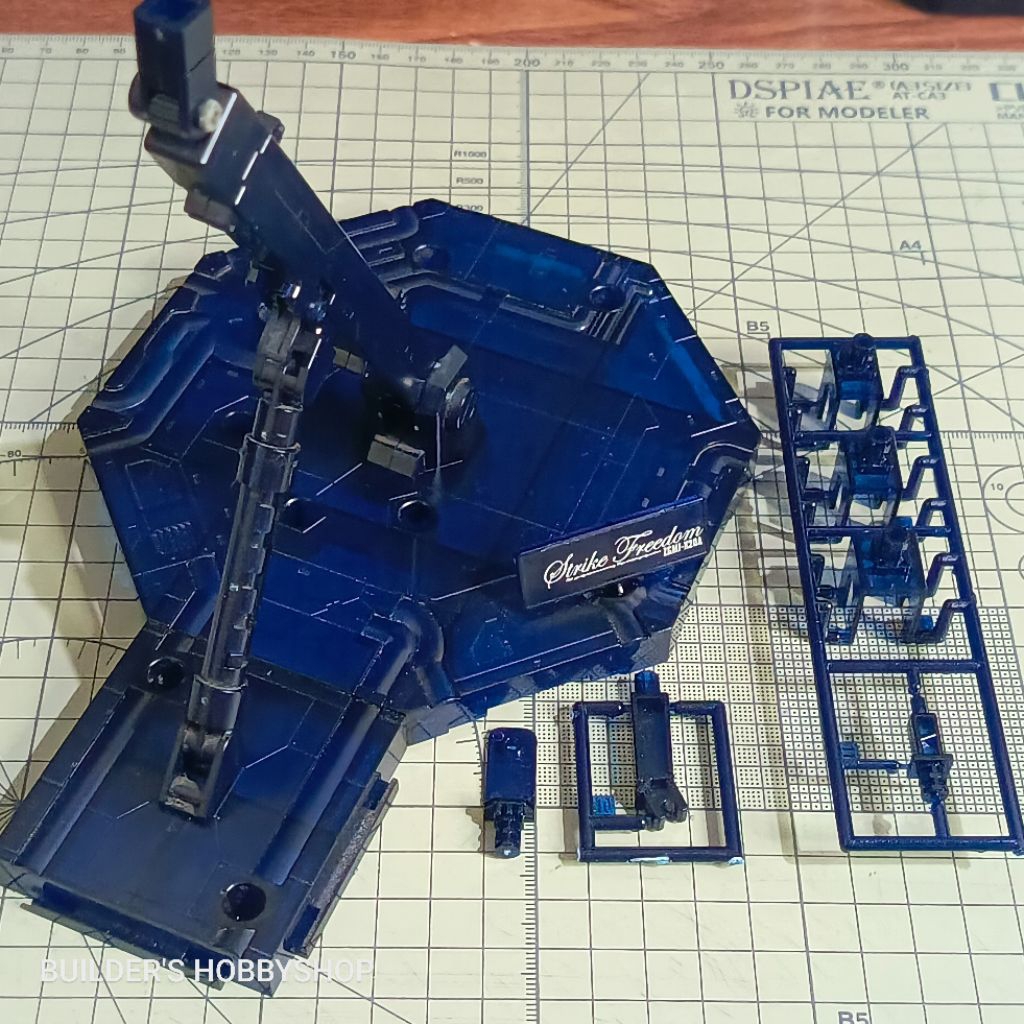 BANDAI MG RG HG SD STRIKE FREEDOM GUNDAM SEED DESTINY FULL BURST MODE PART ACTION BASE 1 CLEAR DARK 