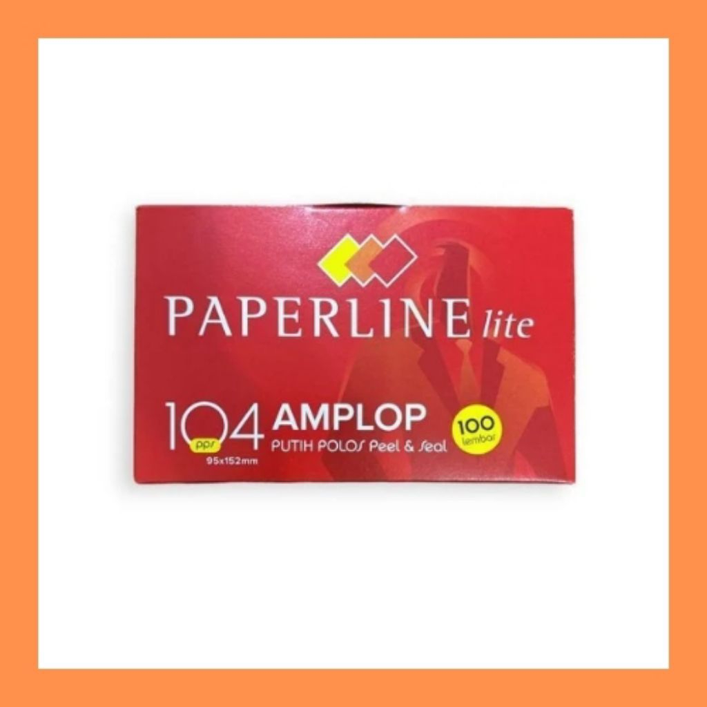 

Paperline 104 PPS 1pak 100 lembar
