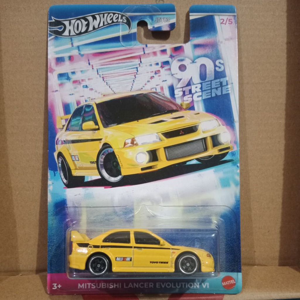 Hot Wheels 90s Street Scene Mitsubishi Lancer Evolution VI