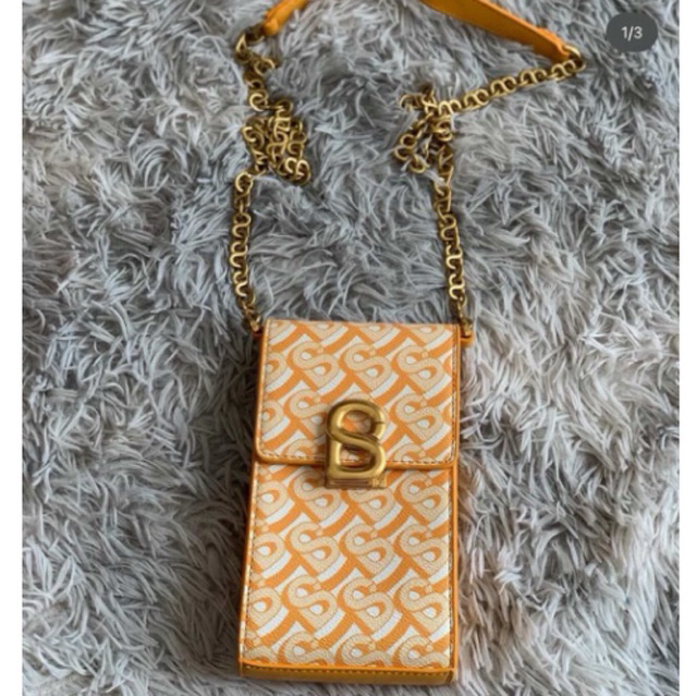 PRELOVED NO BOX BIMU PHONE BAG MANGO SECOND BEKAS BALIKPAPAN SAMARINDA TAS BS JILBAB GOOD CONDITION 