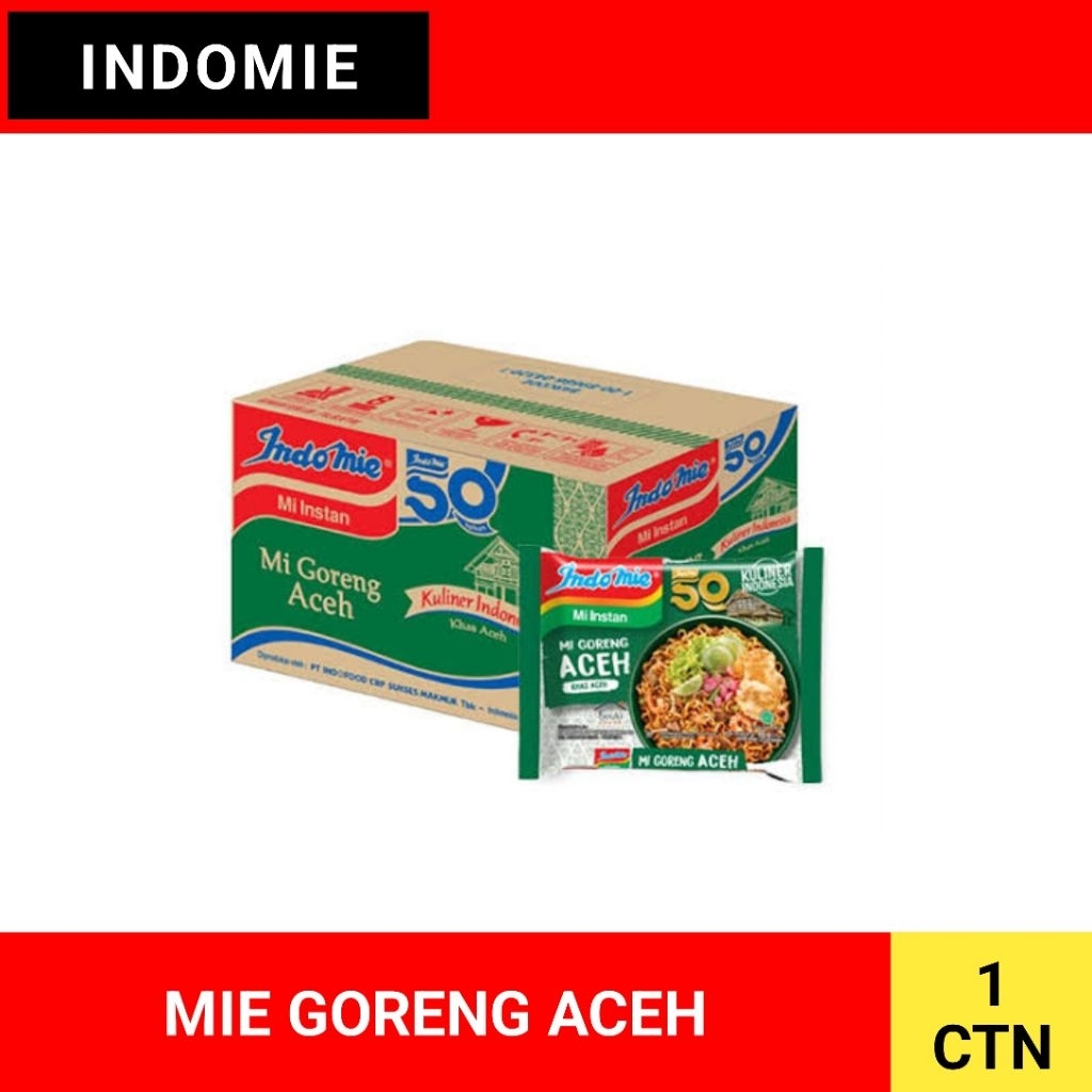 

INDOMIE Indomie mie goreng aceh 1 dus