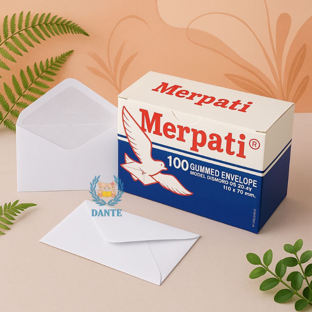 

Amplop Putih MERPATI Kecil 1 pak