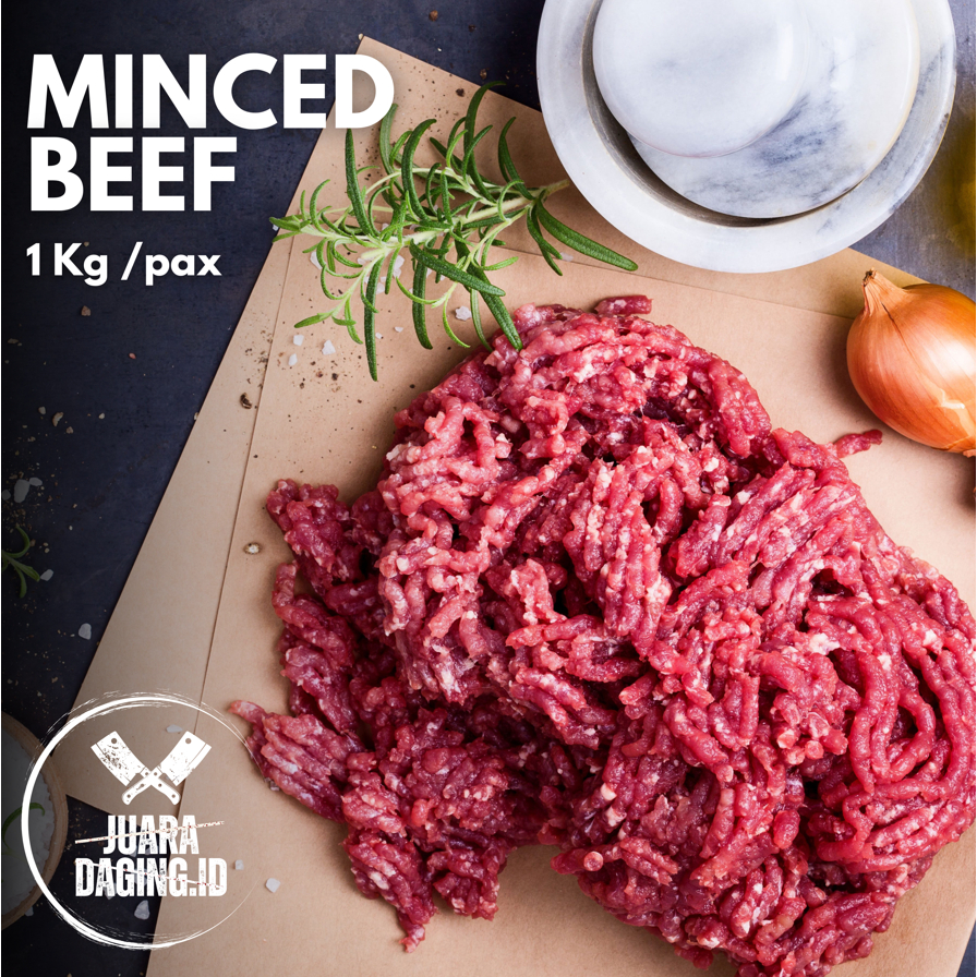 

[ Juara Daging ] AUS Minced Beef 1 Kg Import | Daging Sapi Giling Import