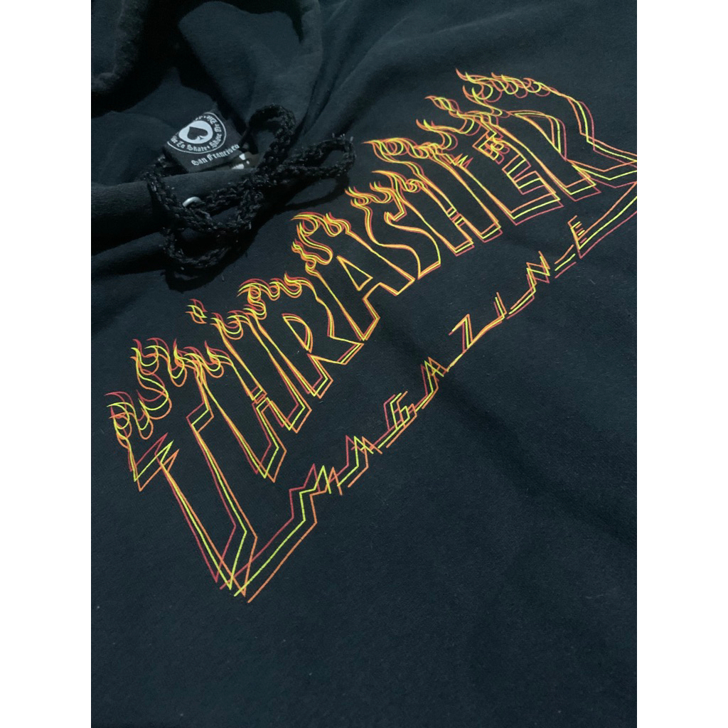 BLACK THRASHER HOODIE