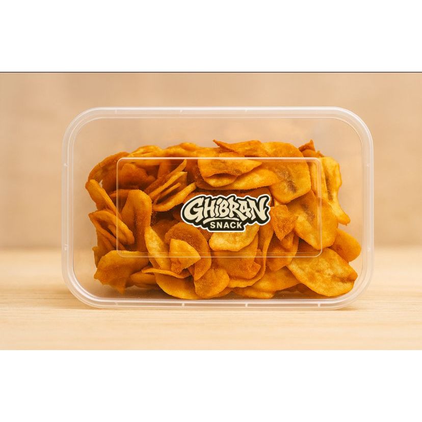 

Kripik Pisang Kriuk Lumer 200g - Coklat, Balado, Tiramisu, Greentea, Strawberry