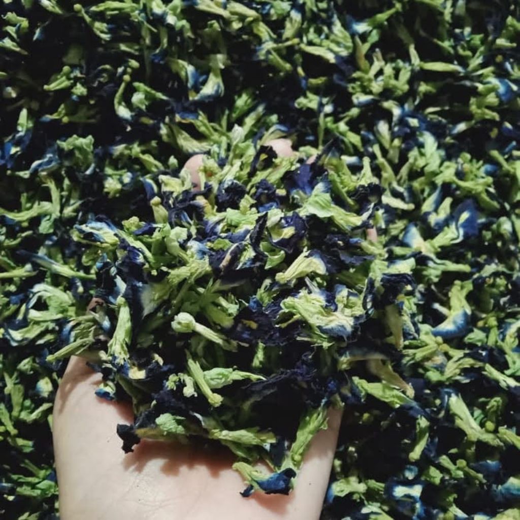 

Bunga telang kering kemasan 500gram