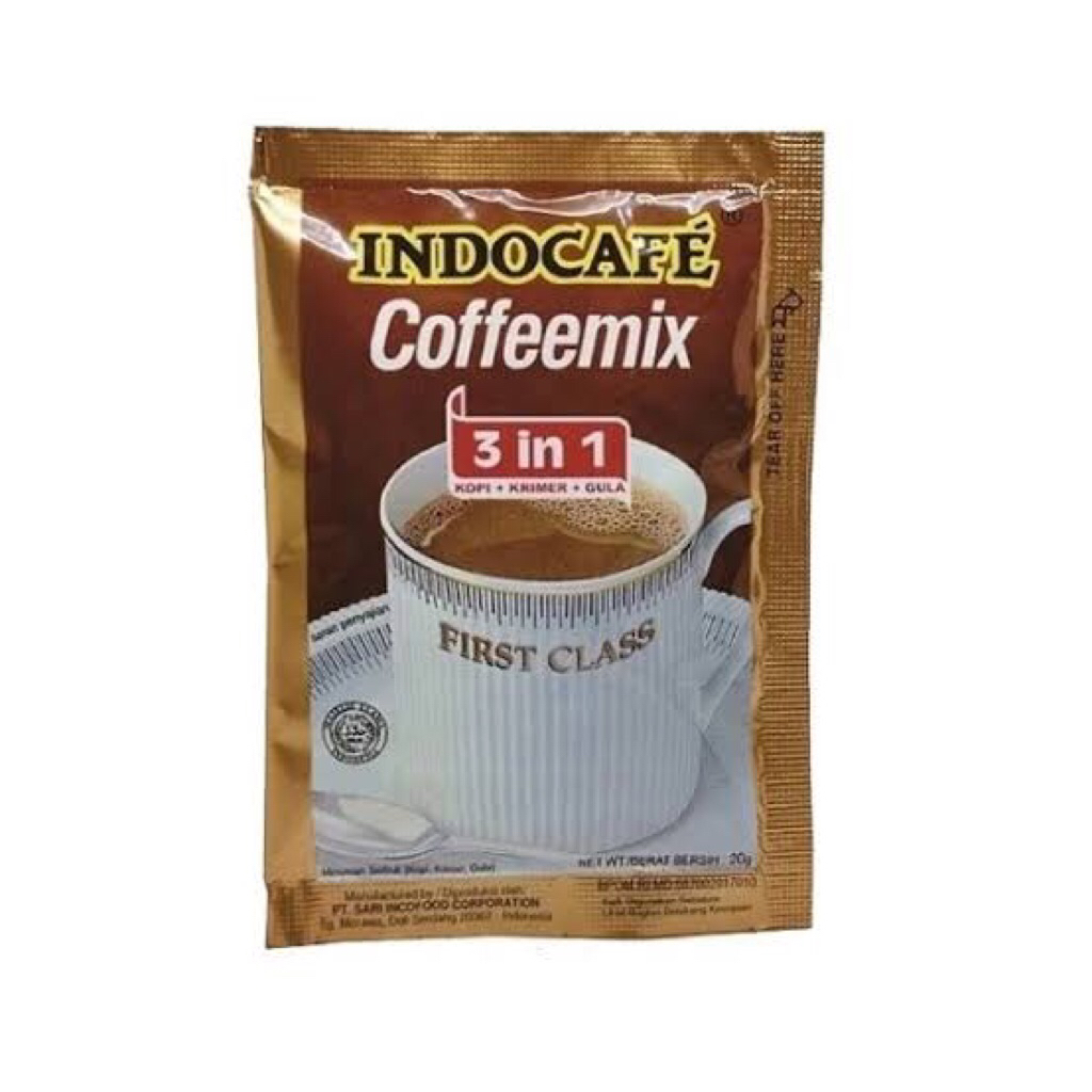 

Indocafe Coffemix kopi sachet 1 renceng-10 sachet