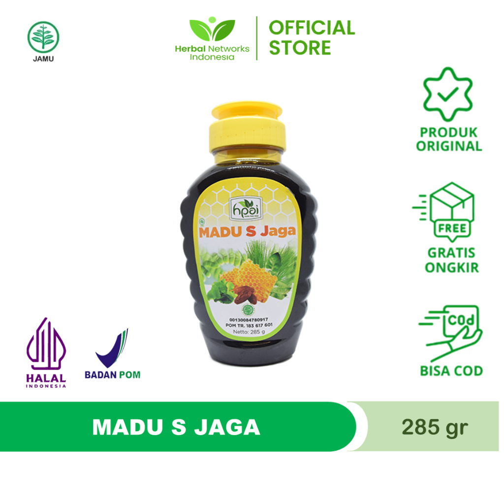 

Madu S JAGA Madu Murni HNI HPAI | Madu Sapu Jagat Halal BPOM
