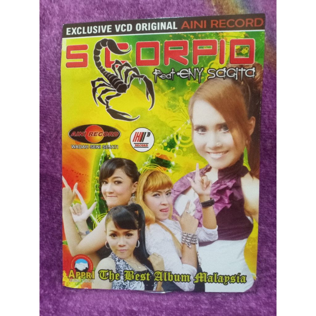 VCD NEW SCORPIO ALBUM MALAYSIA