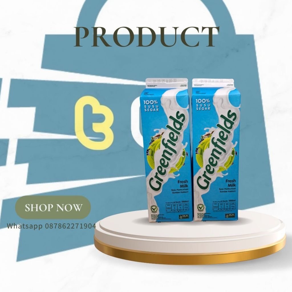 

Greenfields Fresmilk 1liter