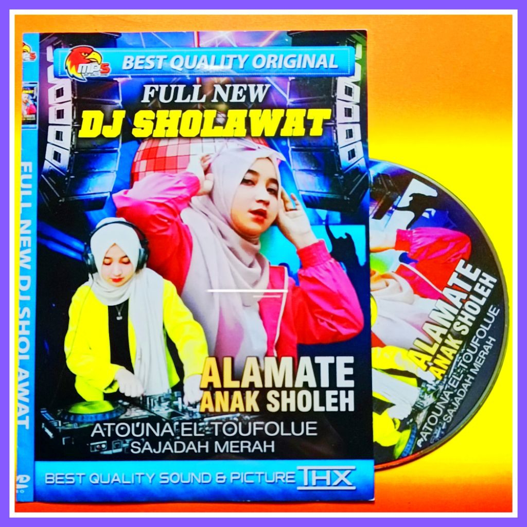 Kaset MP5 Video Lagu Dj Sholawat Album Pilihan Terpopuler