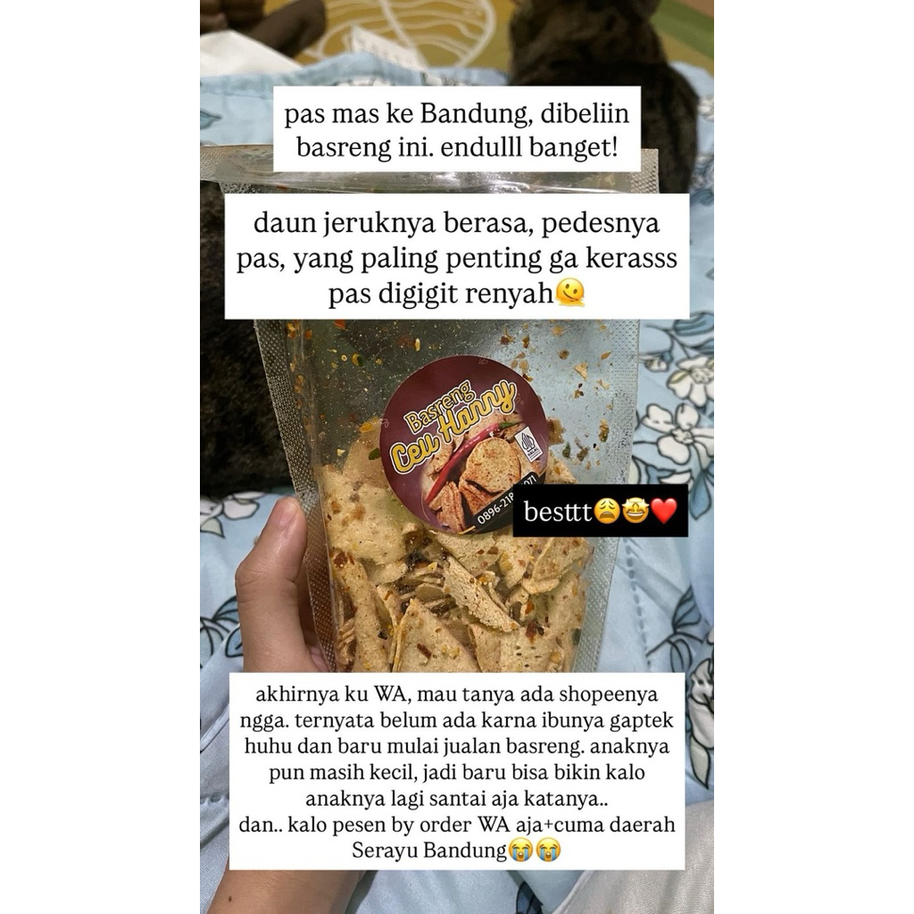 

Titip Basreng Ceu Hanny