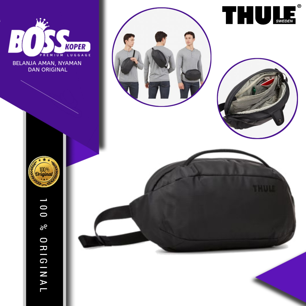 Waist bag pria THULE tas pinggang casual daily traveling
