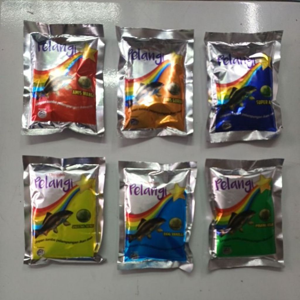 umpan mancing Djempol pelangi