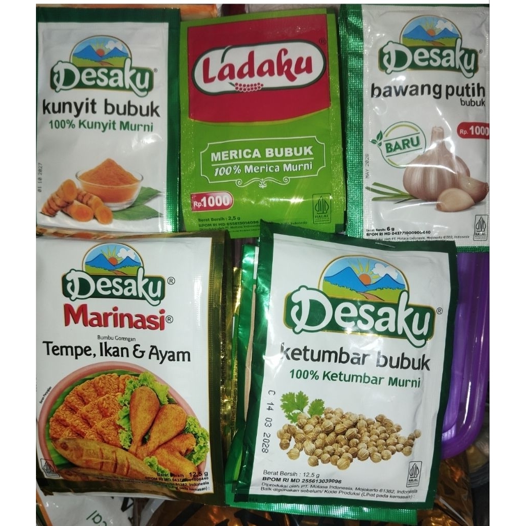 

Bumbu dari Desaku.ladaku,Ketumbar bubuk ,Janar. bubuk dan Bawang putih bubuk