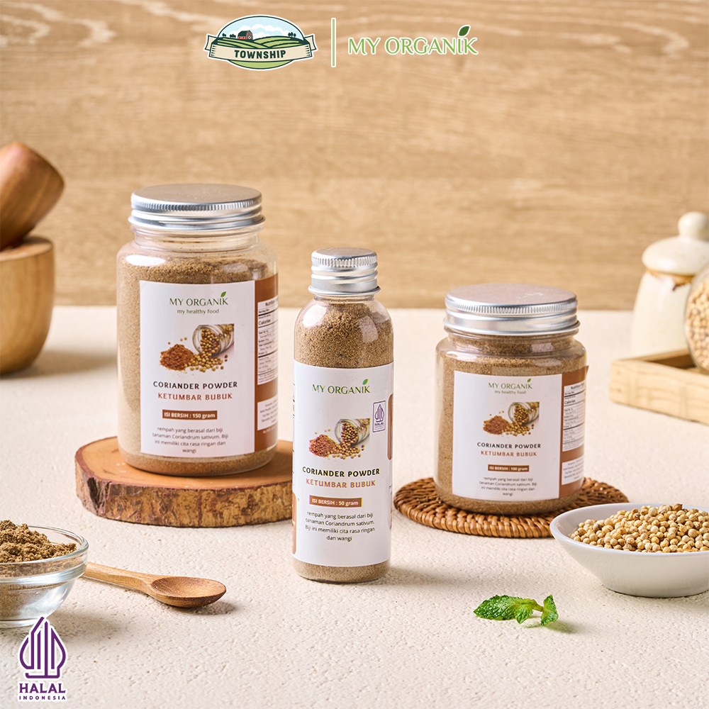 

My Organik Ketumbar Bubuk Murni Organik - Coriander Powder 50gr 100gr 150gr