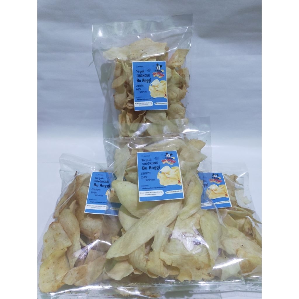 

Kripik singkong Original ( ±120 gram)