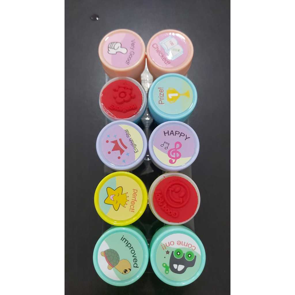 

Cap Stempel Motivasi Belajar Anak Murid Guru Penilaian Sekolah isi 10pcs